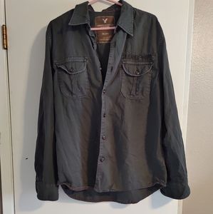 American Eagle Button Up